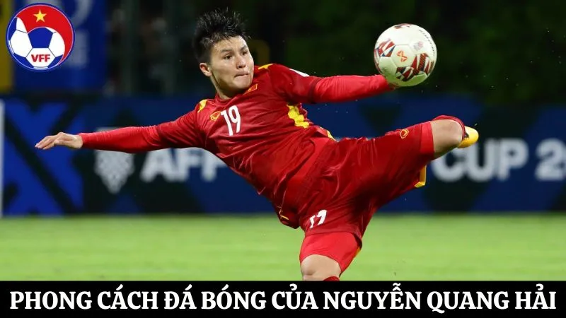 Nguyễn Quang Hải có khả năng năng kiểm soát bóng tốt